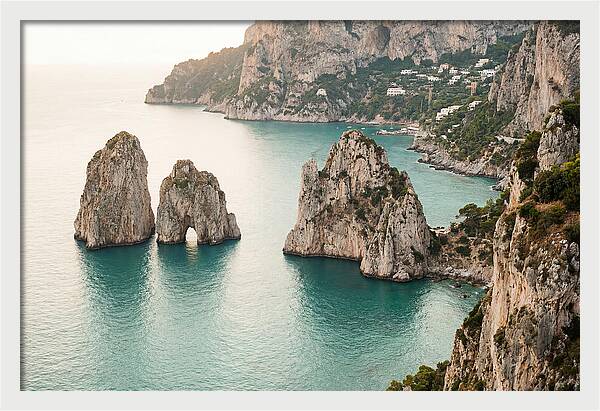 Faraglioni Sea Stacks At Capri