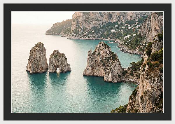 Faraglioni Sea Stacks At Capri