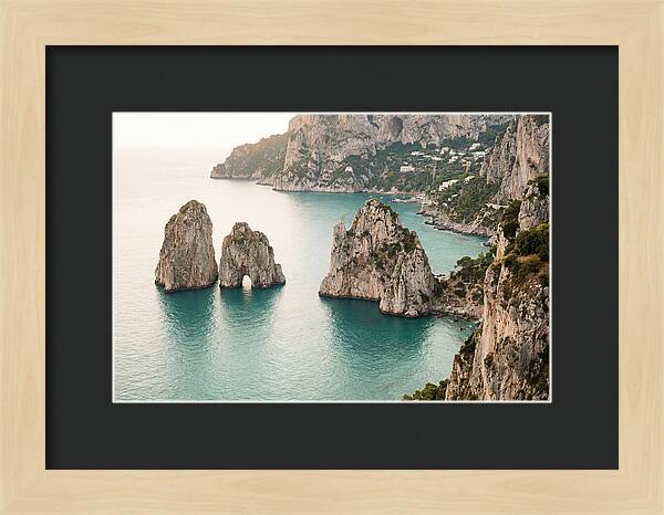 Faraglioni Sea Stacks At Capri