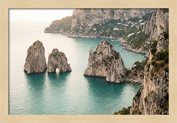 Faraglioni Sea Stacks At Capri