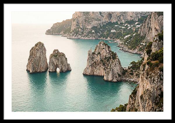 Faraglioni Sea Stacks At Capri