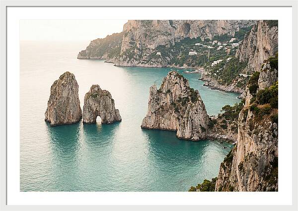 Faraglioni Sea Stacks At Capri