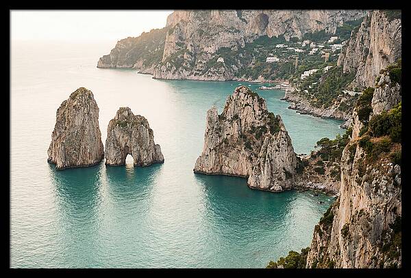 Faraglioni Sea Stacks At Capri
