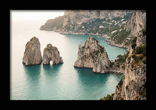Faraglioni Sea Stacks At Capri