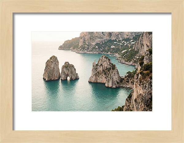 Faraglioni Sea Stacks At Capri
