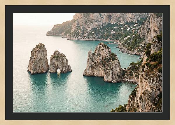 Faraglioni Sea Stacks At Capri