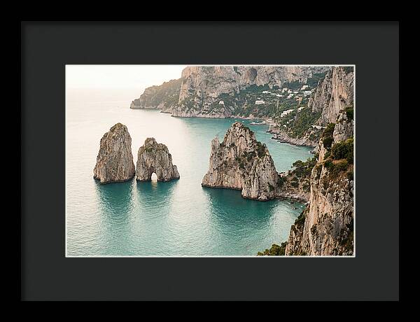Faraglioni Sea Stacks At Capri