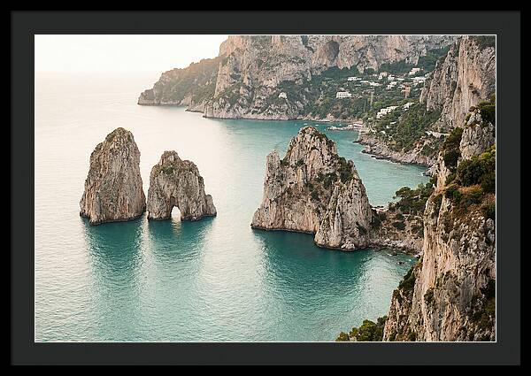 Faraglioni Sea Stacks At Capri