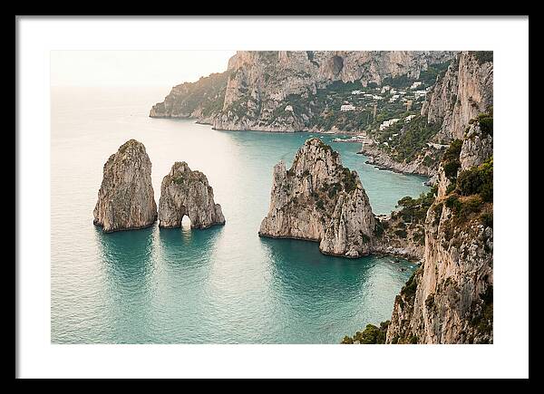 Faraglioni Sea Stacks At Capri