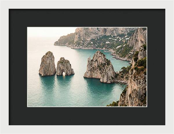 Faraglioni Sea Stacks At Capri