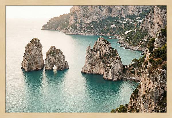 Faraglioni Sea Stacks At Capri