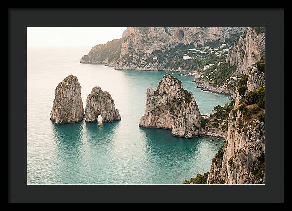 Faraglioni Sea Stacks At Capri