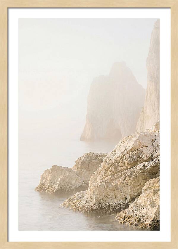 Faraglioni Sea Stacks At Dawn