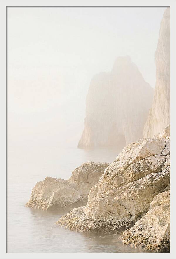 Faraglioni Sea Stacks At Dawn