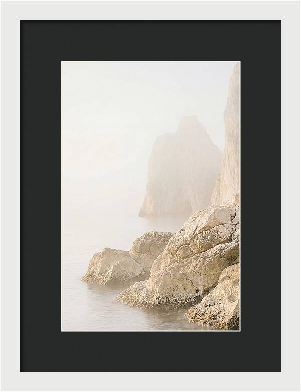 Faraglioni Sea Stacks At Dawn