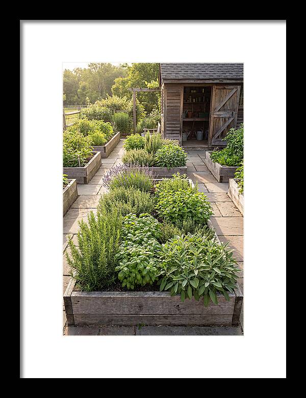 Farm Herb Garden Serenity