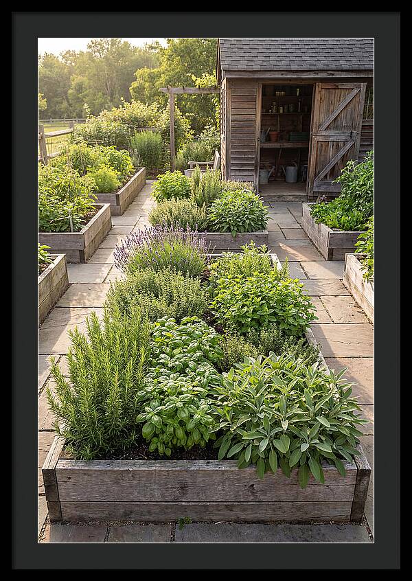 Farm Herb Garden Serenity