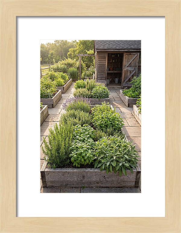 Farm Herb Garden Serenity