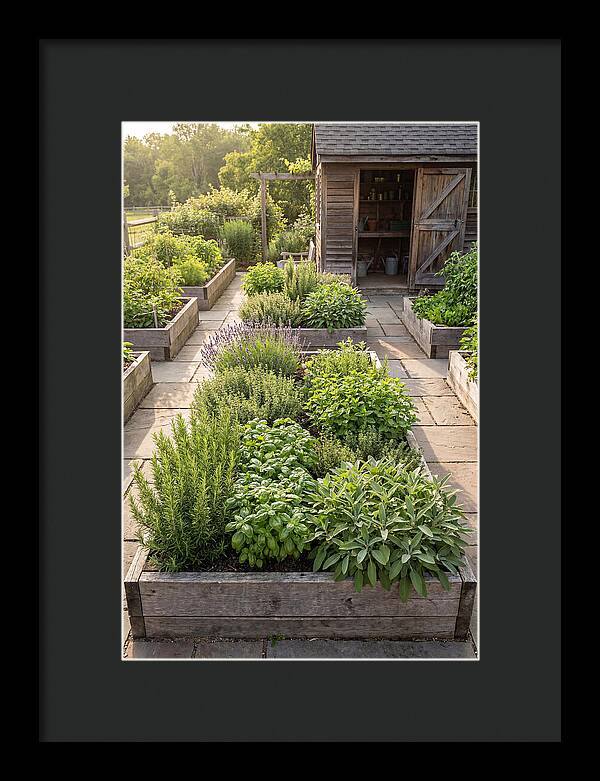 Farm Herb Garden Serenity