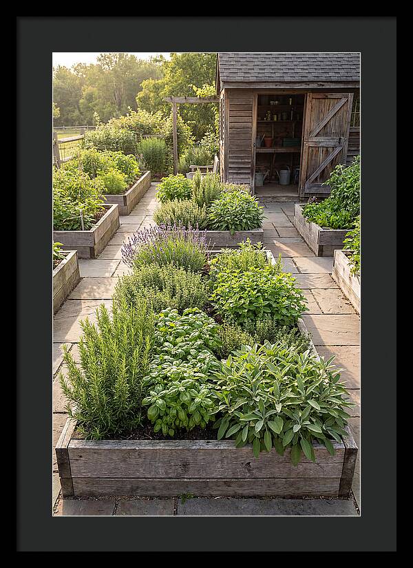 Farm Herb Garden Serenity