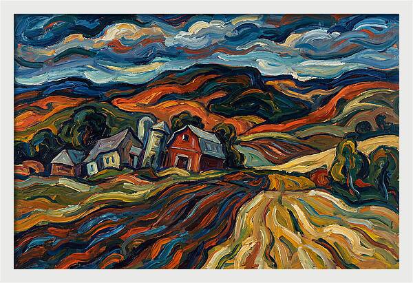 Farm Landscape Serenity