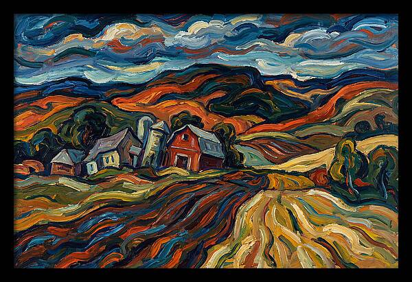 Farm Landscape Serenity