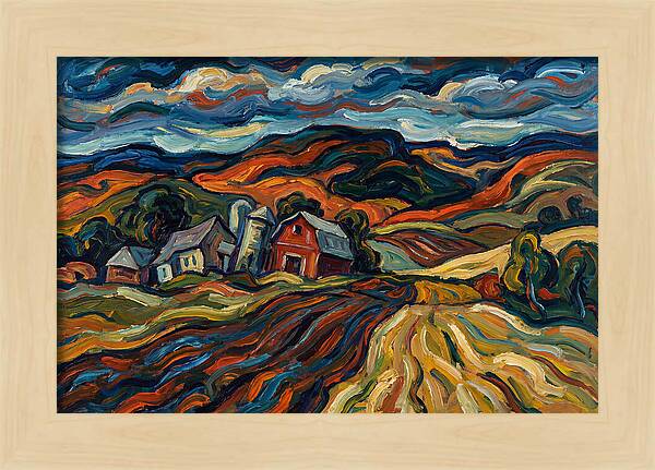 Farm Landscape Serenity