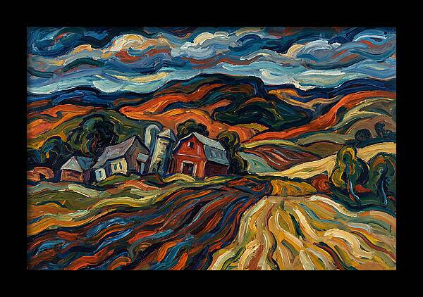 Farm Landscape Serenity