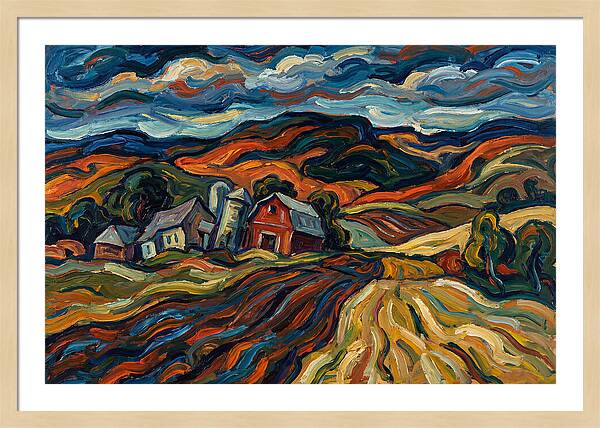 Farm Landscape Serenity