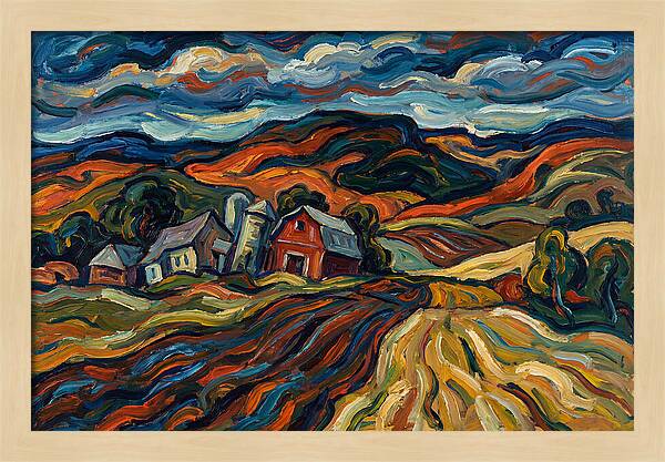 Farm Landscape Serenity
