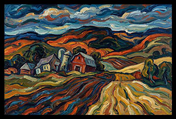 Farm Landscape Serenity