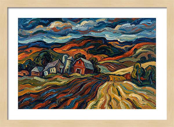 Farm Landscape Serenity