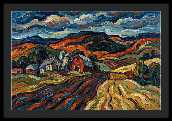 Farm Landscape Serenity