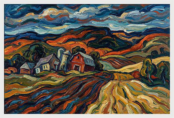 Farm Landscape Serenity
