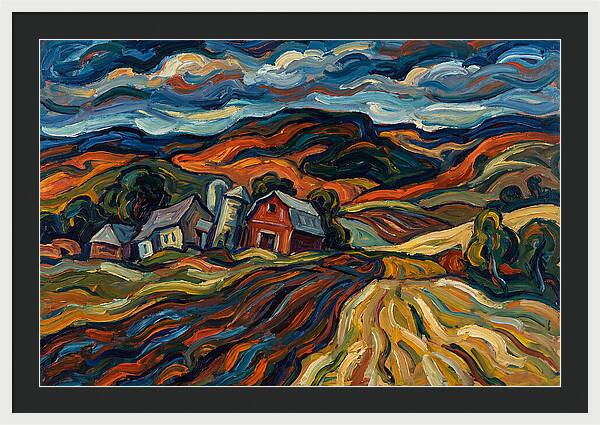 Farm Landscape Serenity