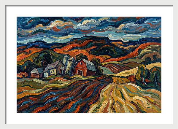 Farm Landscape Serenity