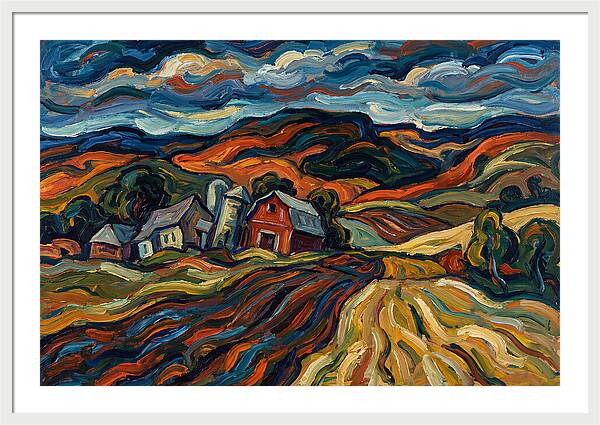Farm Landscape Serenity