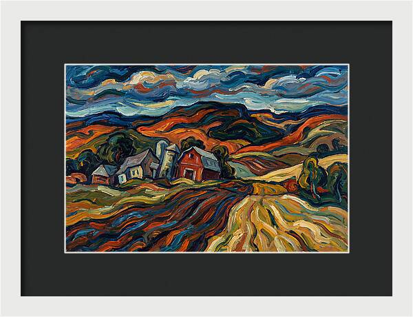Farm Landscape Serenity