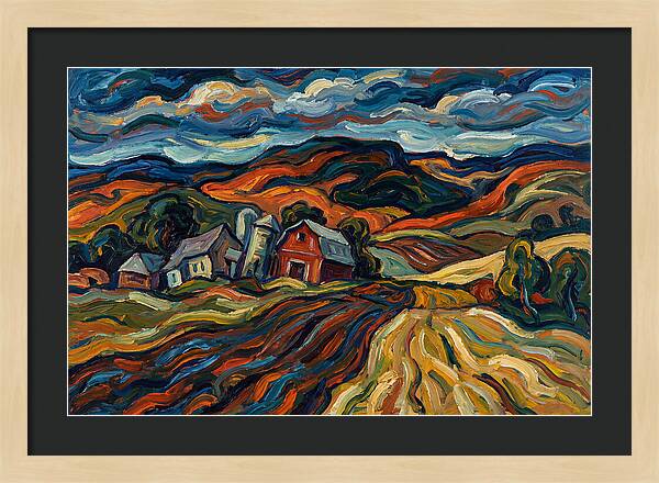 Farm Landscape Serenity