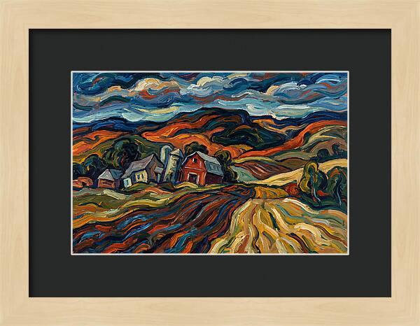 Farm Landscape Serenity