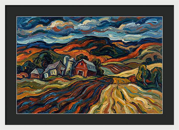 Farm Landscape Serenity