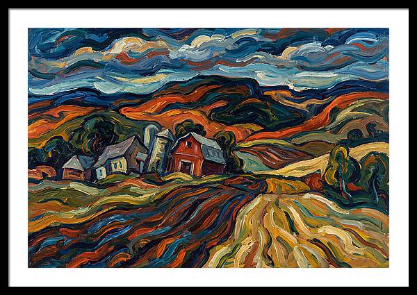 Farm Landscape Serenity