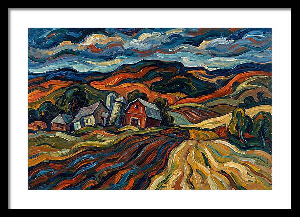 Farm Landscape Serenity