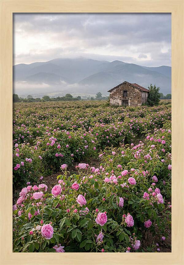 Farm Roses In Bulgaria