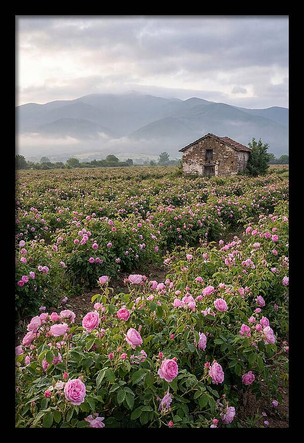 Farm Roses In Bulgaria