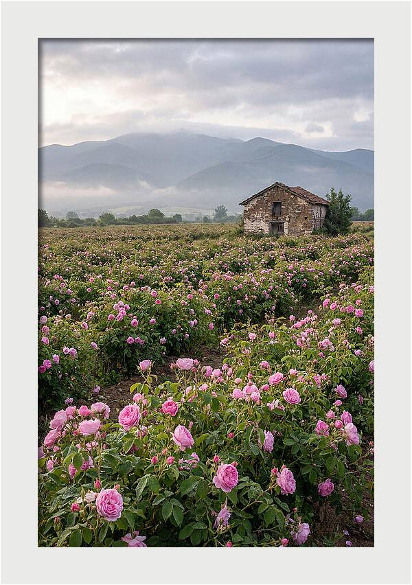 Farm Roses In Bulgaria