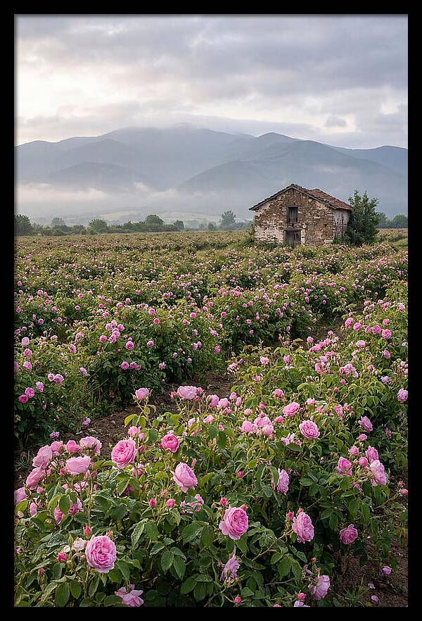 Farm Roses In Bulgaria