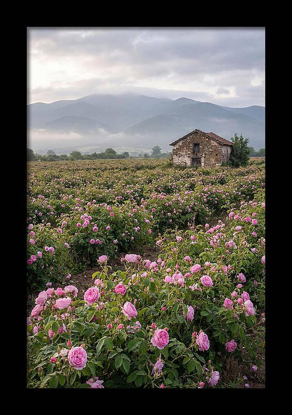 Farm Roses In Bulgaria