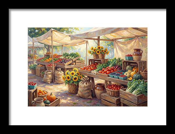 Farmers Market Scene