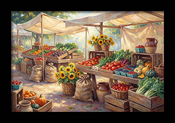 Farmers Market Scene